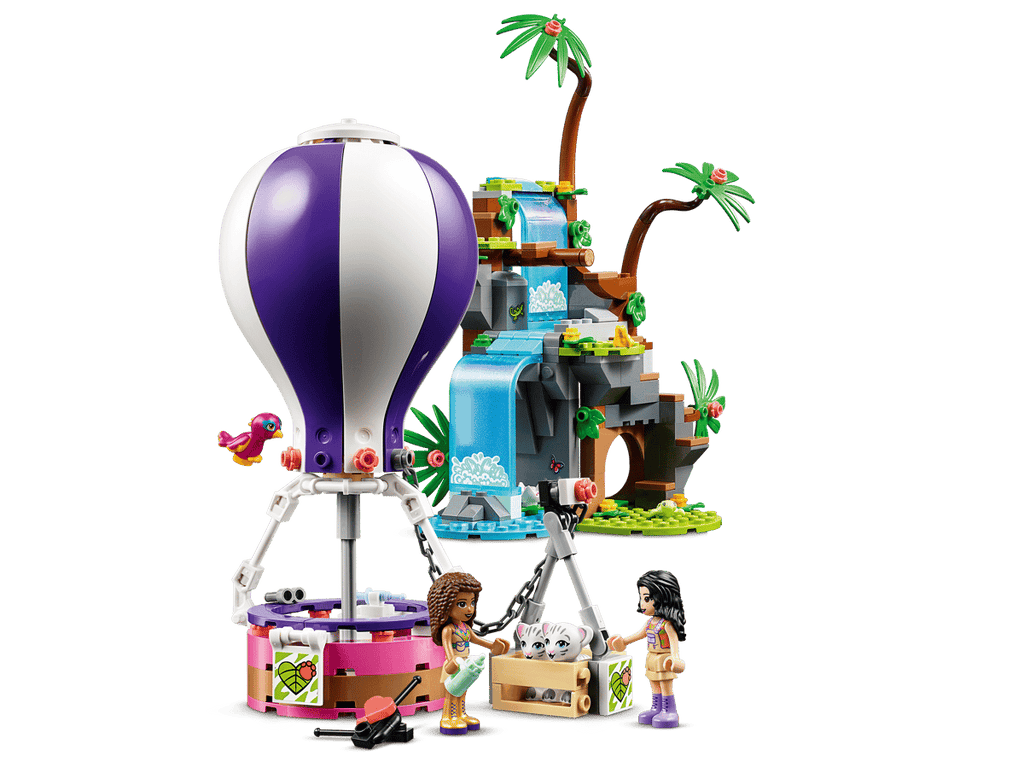 LEGO Friends Tijger reddingsactie met luchtballon in jungle - 41423