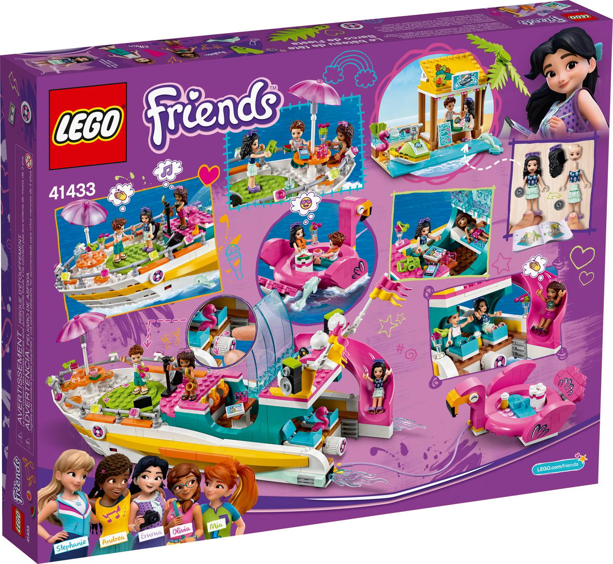 LEGO Friends Feestboot - 41433