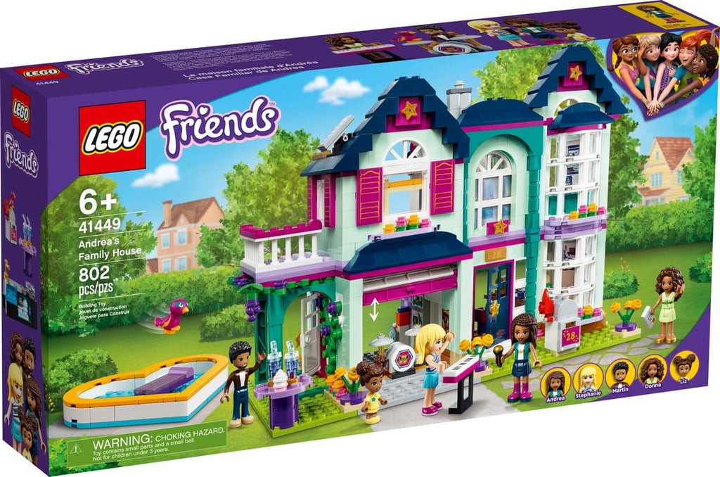 LEGO Friends Andrea’s familiehuis - 41449
