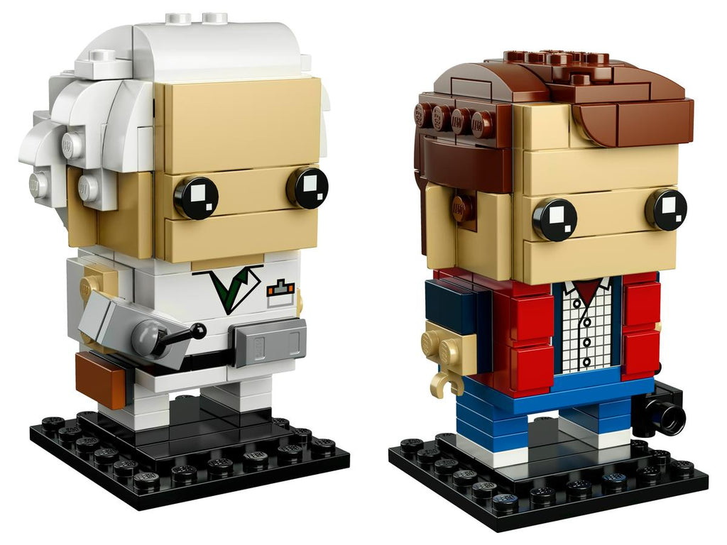 LEGO BrickHeadz Marty McFly en Doc Brown - 41611