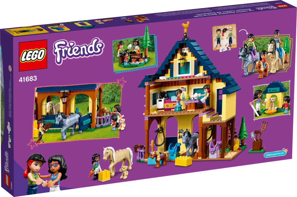 LEGO Friends Paardrijbasis in het bos - 41683