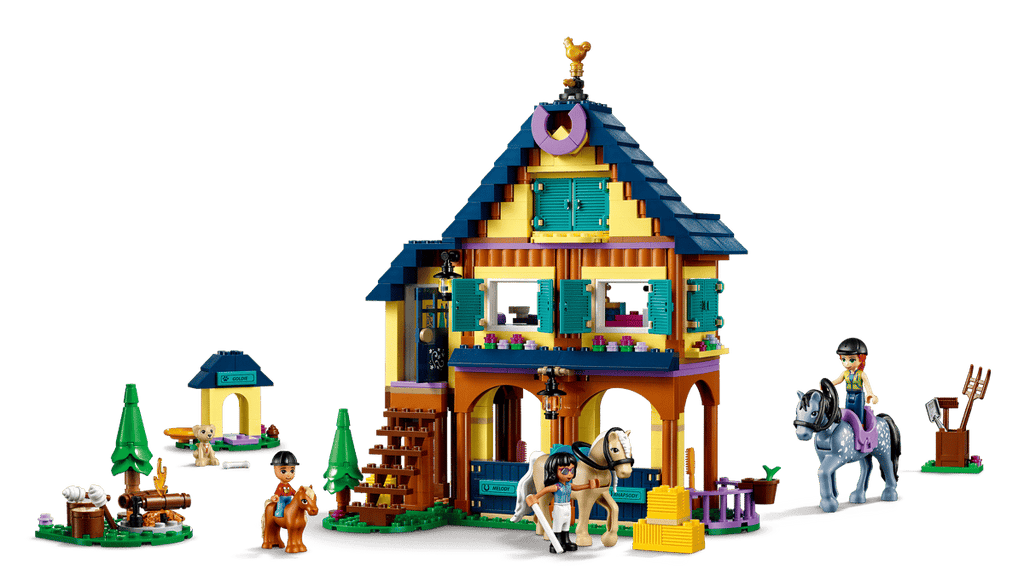 LEGO Friends Paardrijbasis in het bos - 41683