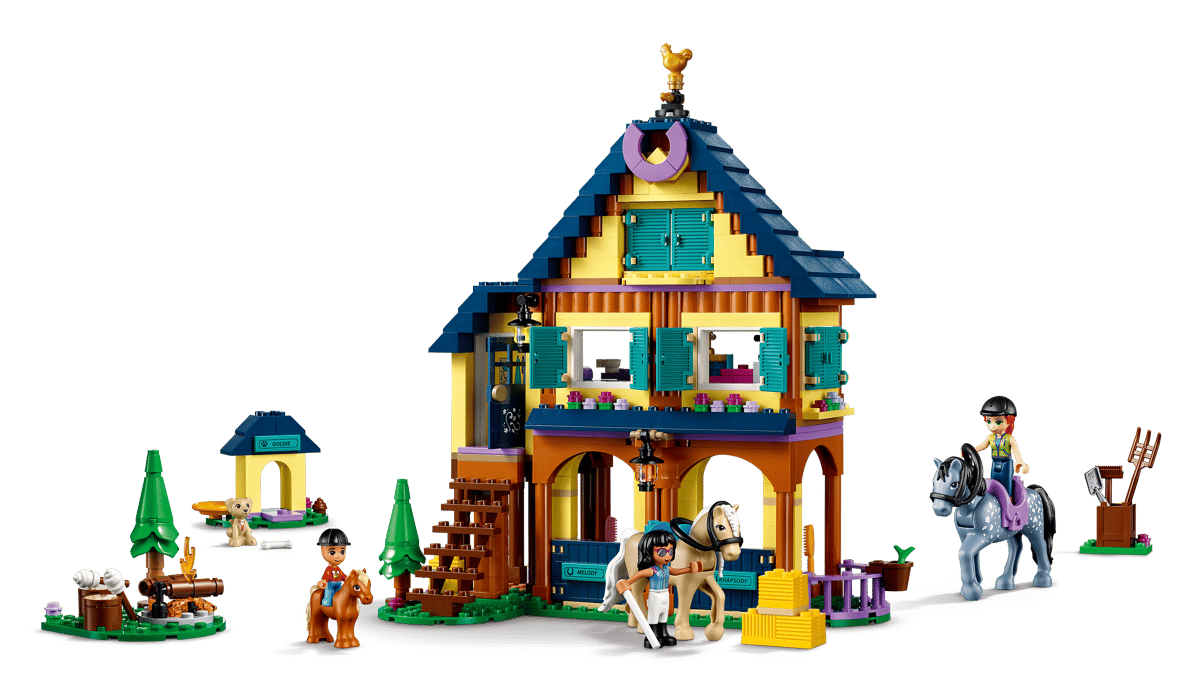 LEGO Friends Paardrijbasis in het bos - 41683
