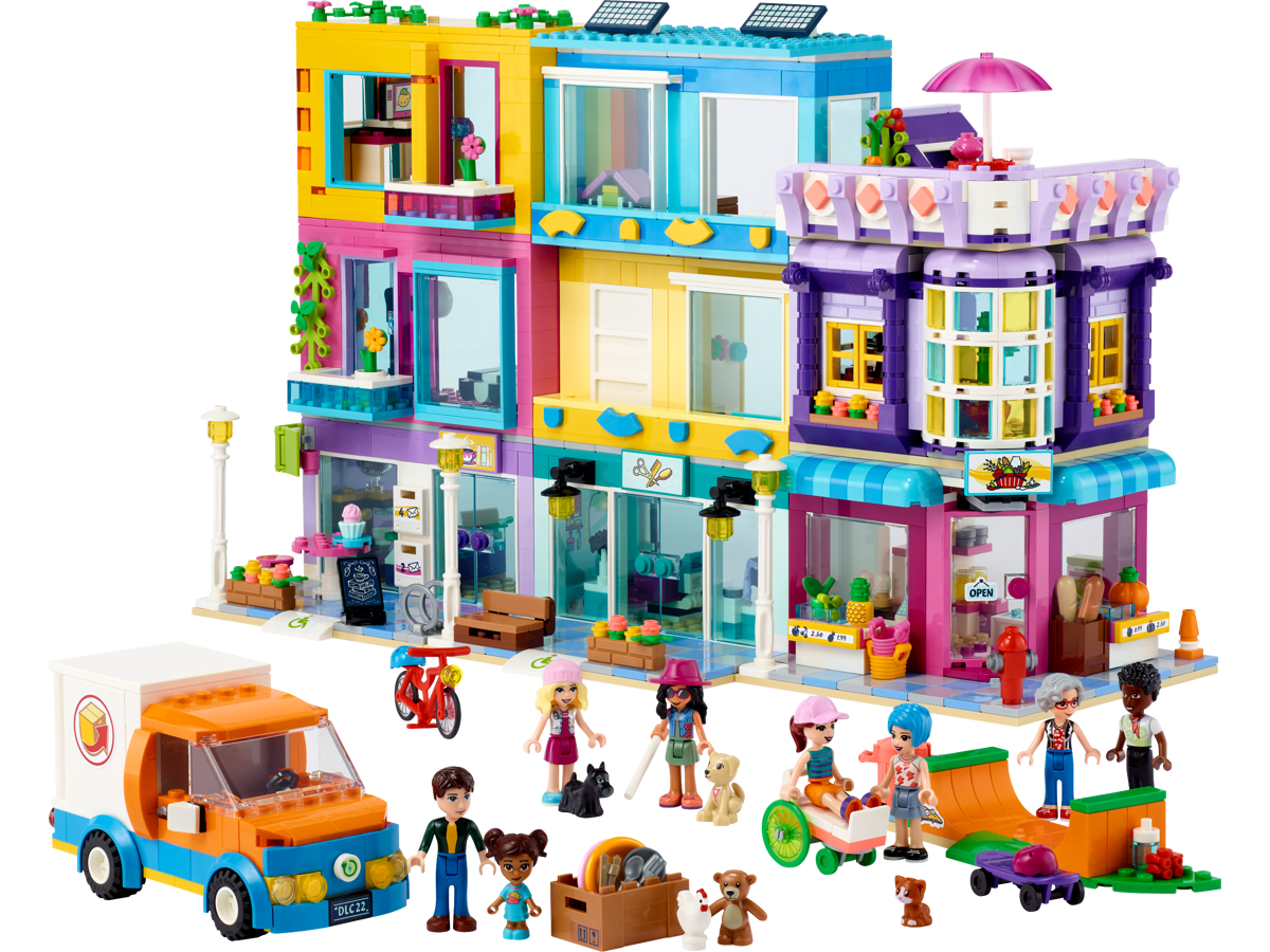 LEGO Friends Hoofdstraatgebouw - 41704