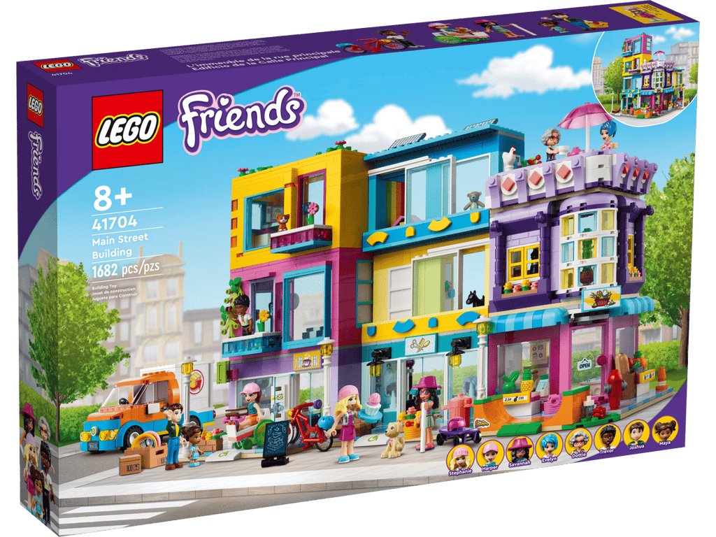 LEGO Friends Hoofdstraatgebouw - 41704