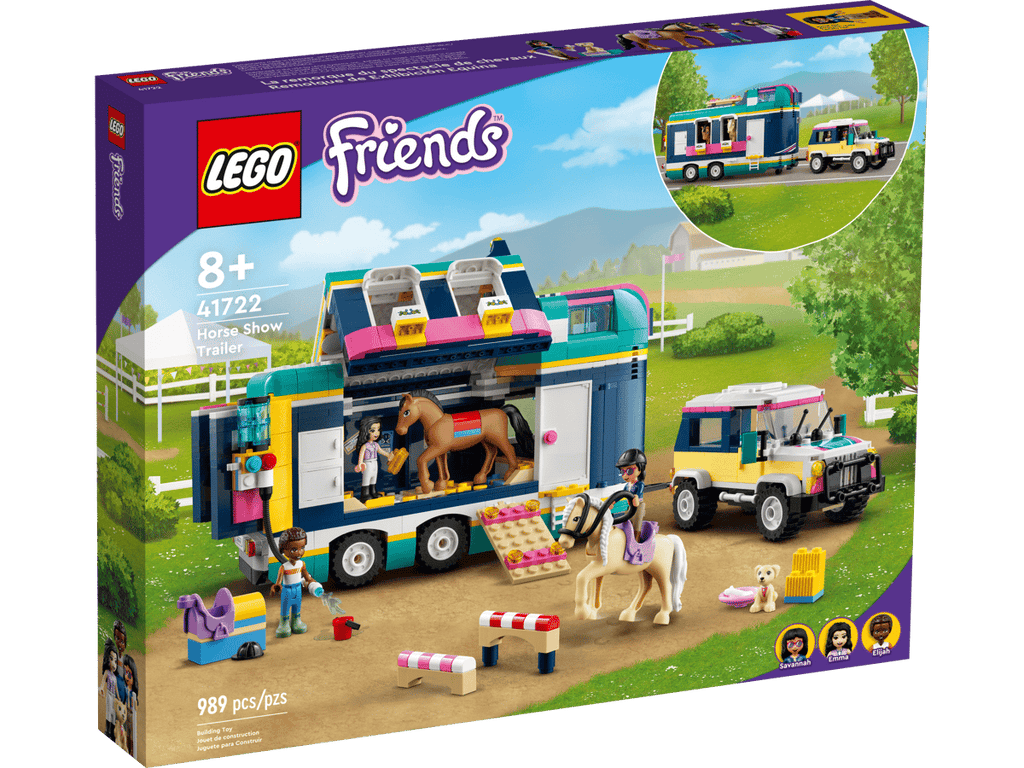 LEGO Friends Paardenshow aanhangwagen - 41722