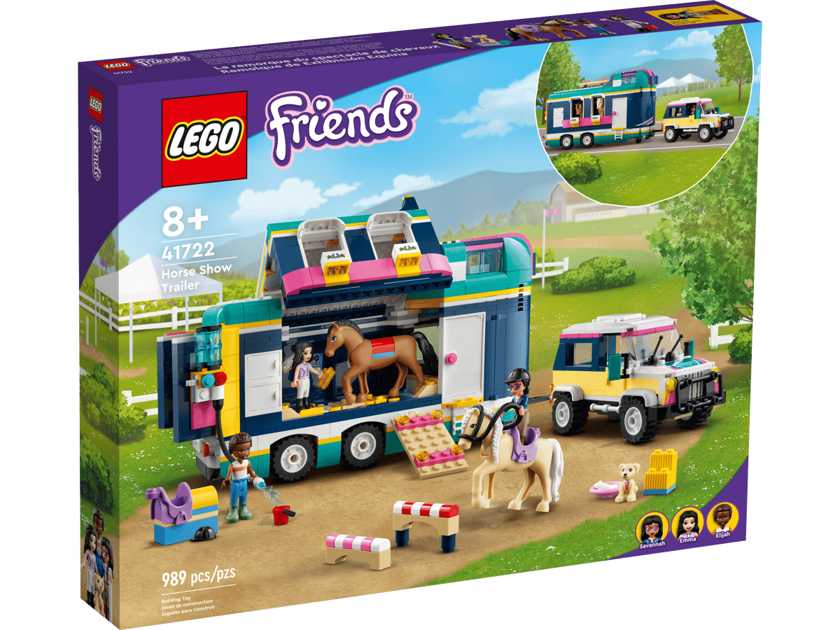 LEGO Friends Paardenshow aanhangwagen - 41722