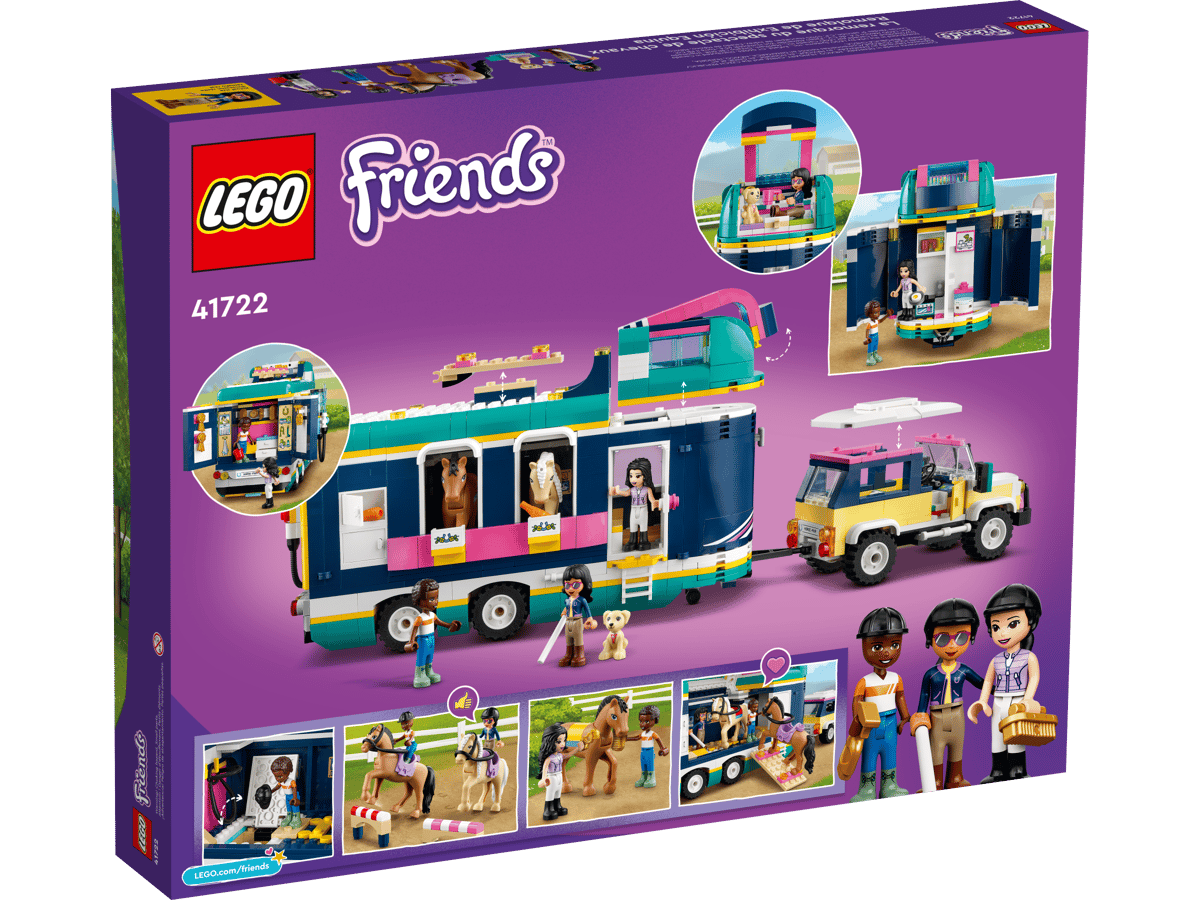 LEGO Friends Paardenshow aanhangwagen - 41722