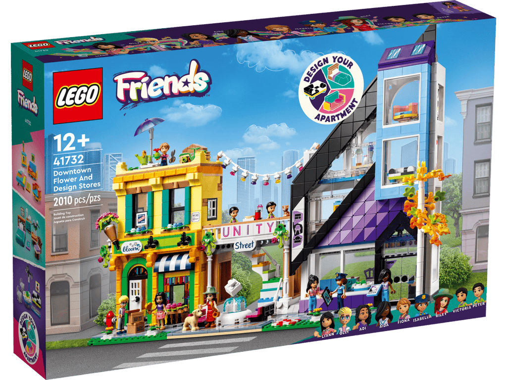 LEGO Friends Bloemen- en decoratiewinkel in de stad - 41732