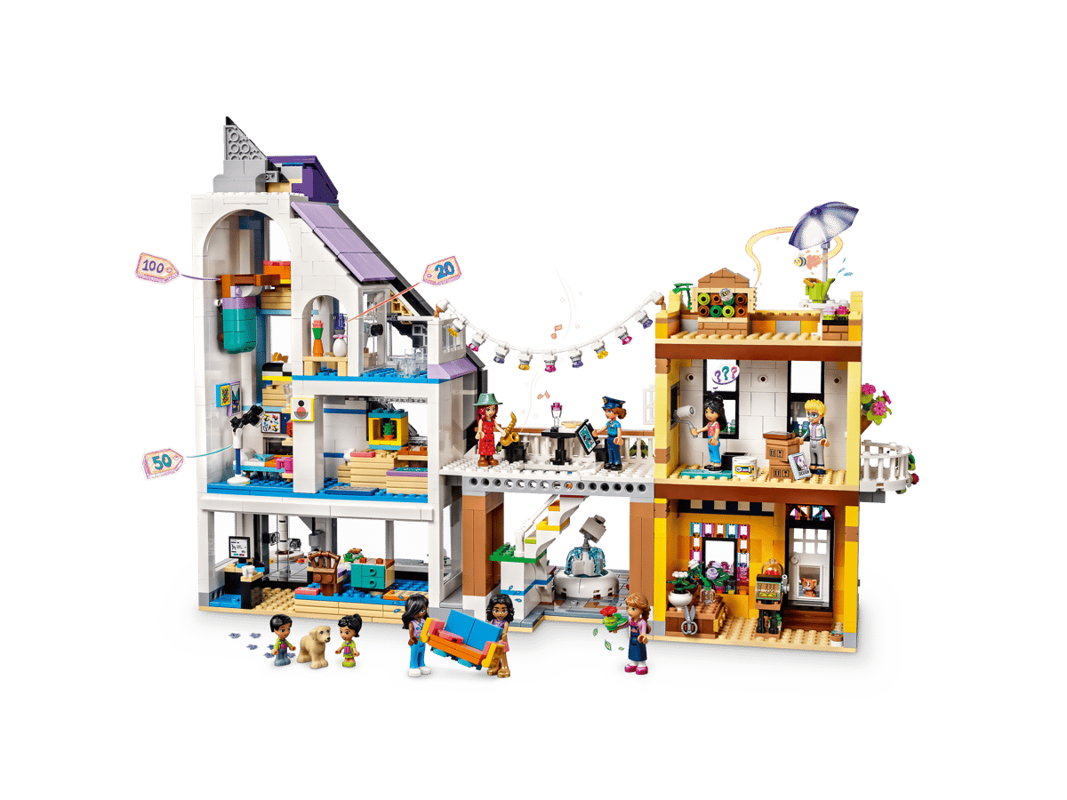 LEGO Friends Bloemen- en decoratiewinkel in de stad - 41732