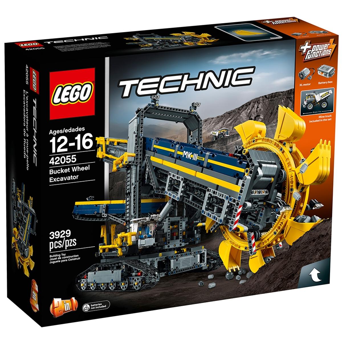 LEGO Technic Emmerwiel graafmachine - 42055