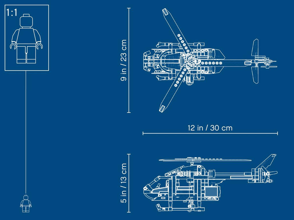 LEGO Technic Reddingshelikopter - 42092