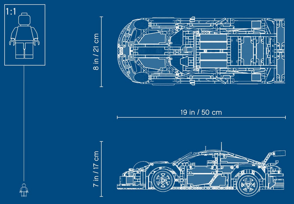 LEGO Technic Porsche 911 RSR - 42096
