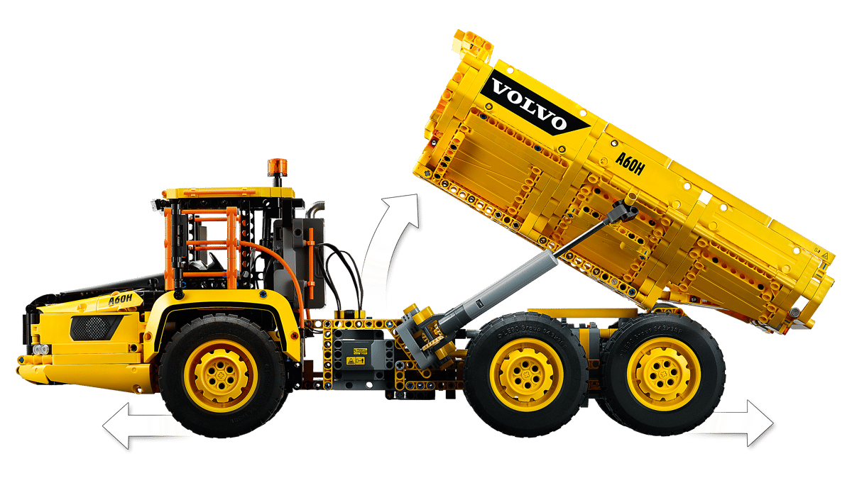 LEGO Technic 6x6 Volvo 6x6 Truck met kieptrailer - 42114