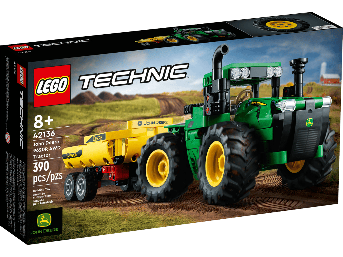 LEGO Technic John Deere 9620R 4WD Tractor 42136