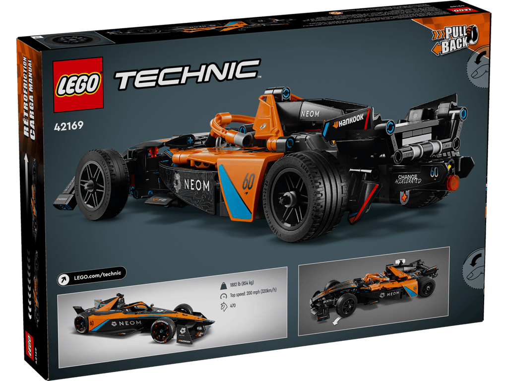 LEGO Technic NEOM McLaren Formula E racewagen - 42169