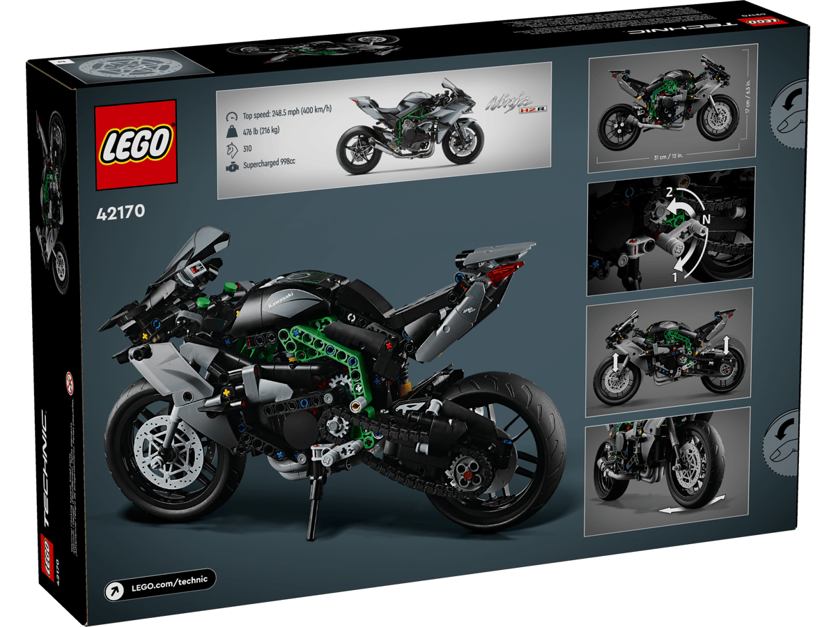 LEGO Technic Kawasaki Ninja H2R motor - 42170