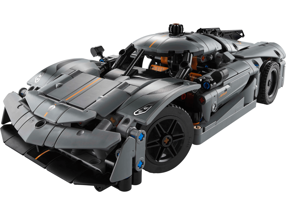 LEGO Technic Koenigsegg Jesko Absolut grijze hypercar - 42173