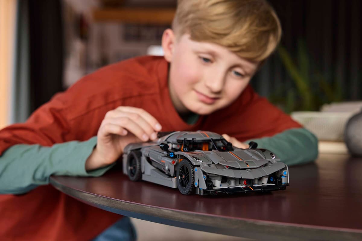 LEGO Technic Koenigsegg Jesko Absolut grijze hypercar - 42173