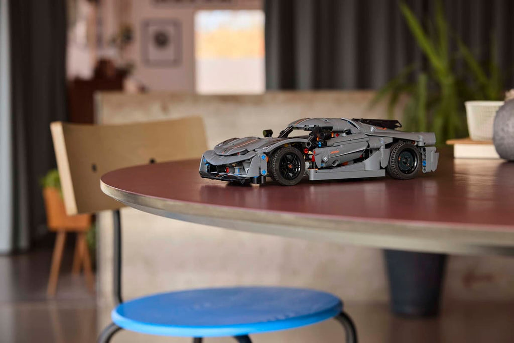 LEGO Technic Koenigsegg Jesko Absolut grijze hypercar - 42173