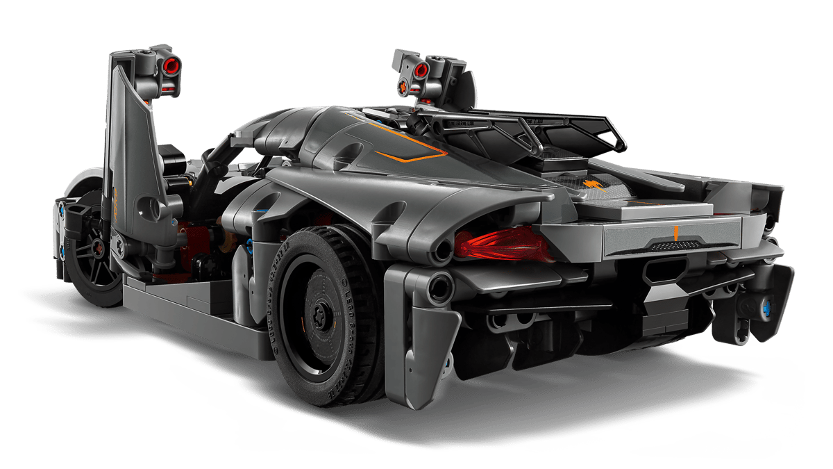 LEGO Technic Koenigsegg Jesko Absolut grijze hypercar - 42173