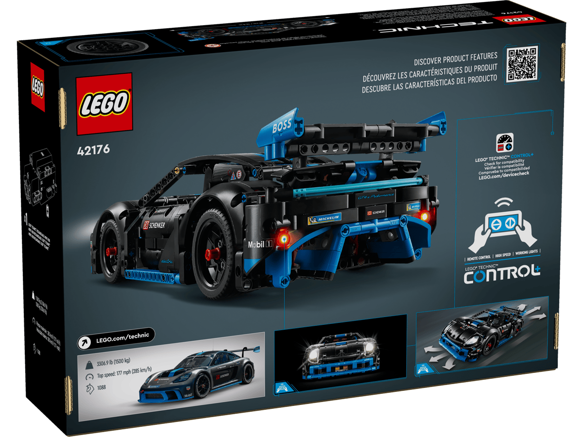 LEGO Technic Porsche GT4 e-Performance racewagen - 42176