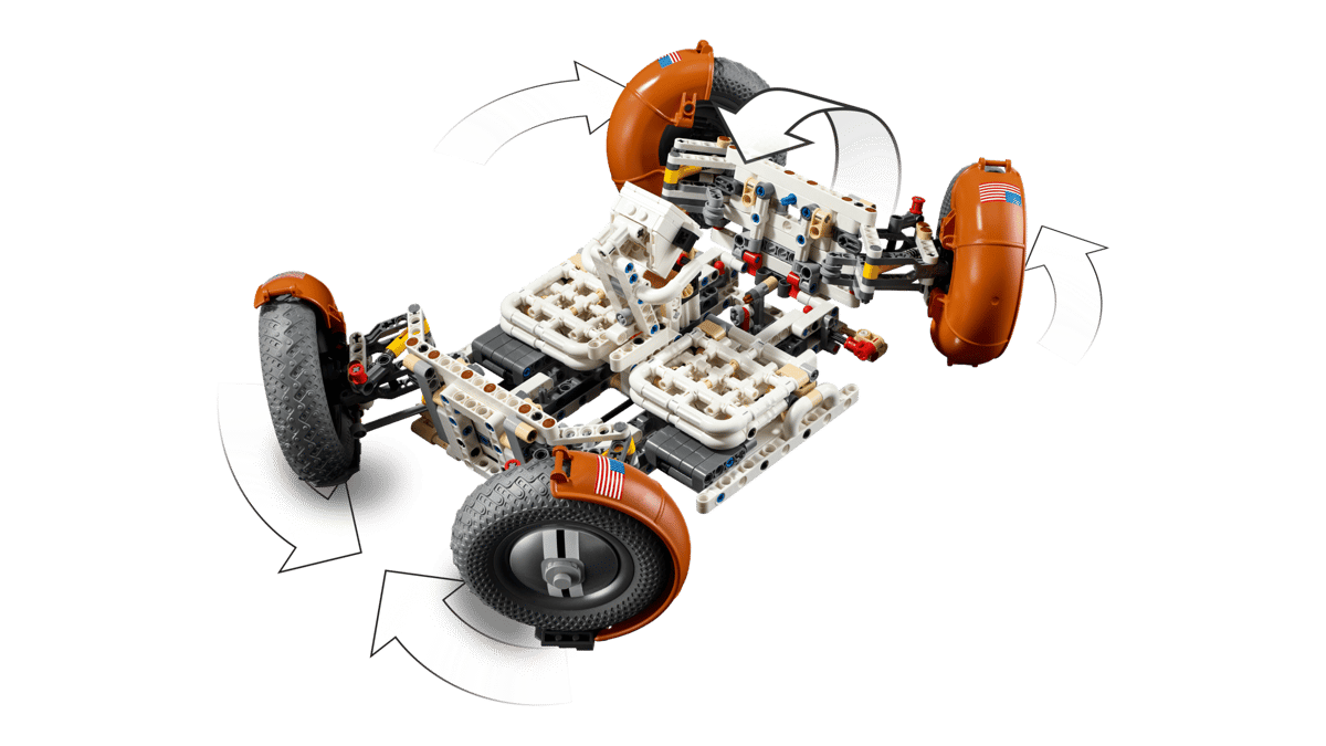 LEGO Technic NASA Apollo maanwagen – LRV - 42182