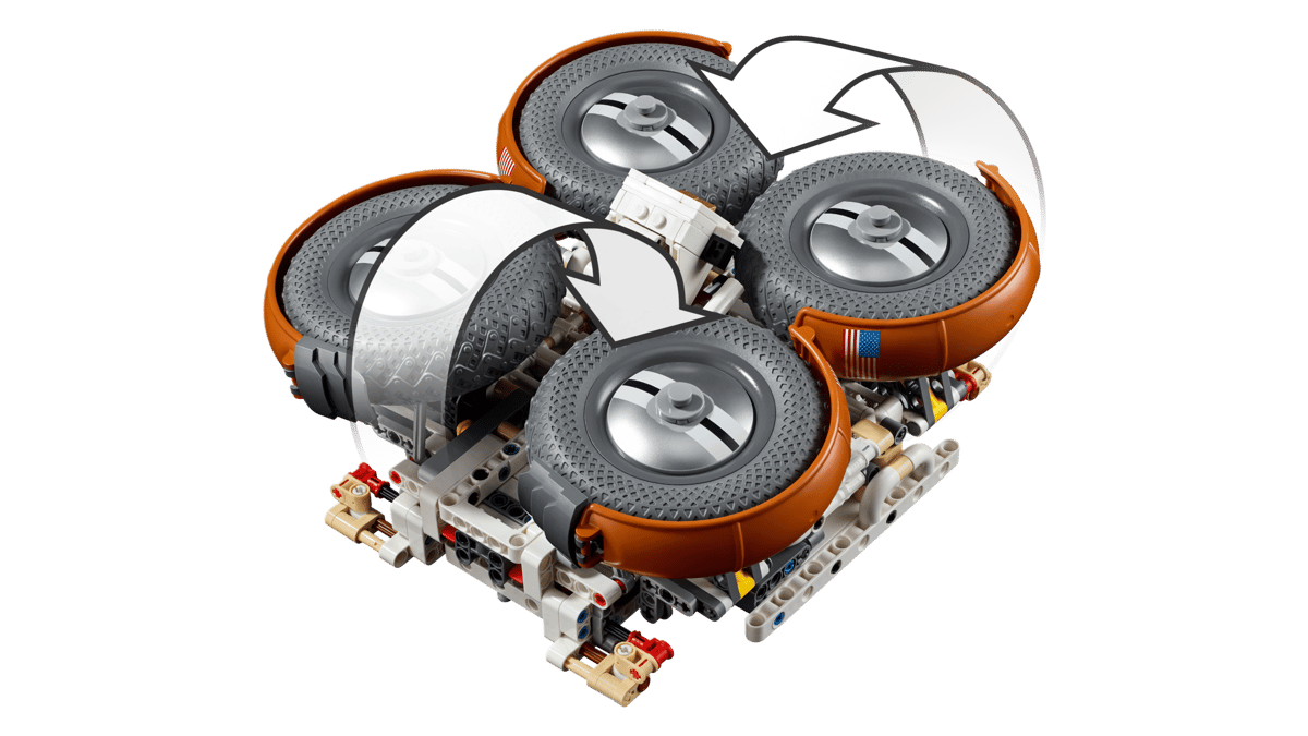 LEGO Technic NASA Apollo maanwagen – LRV - 42182
