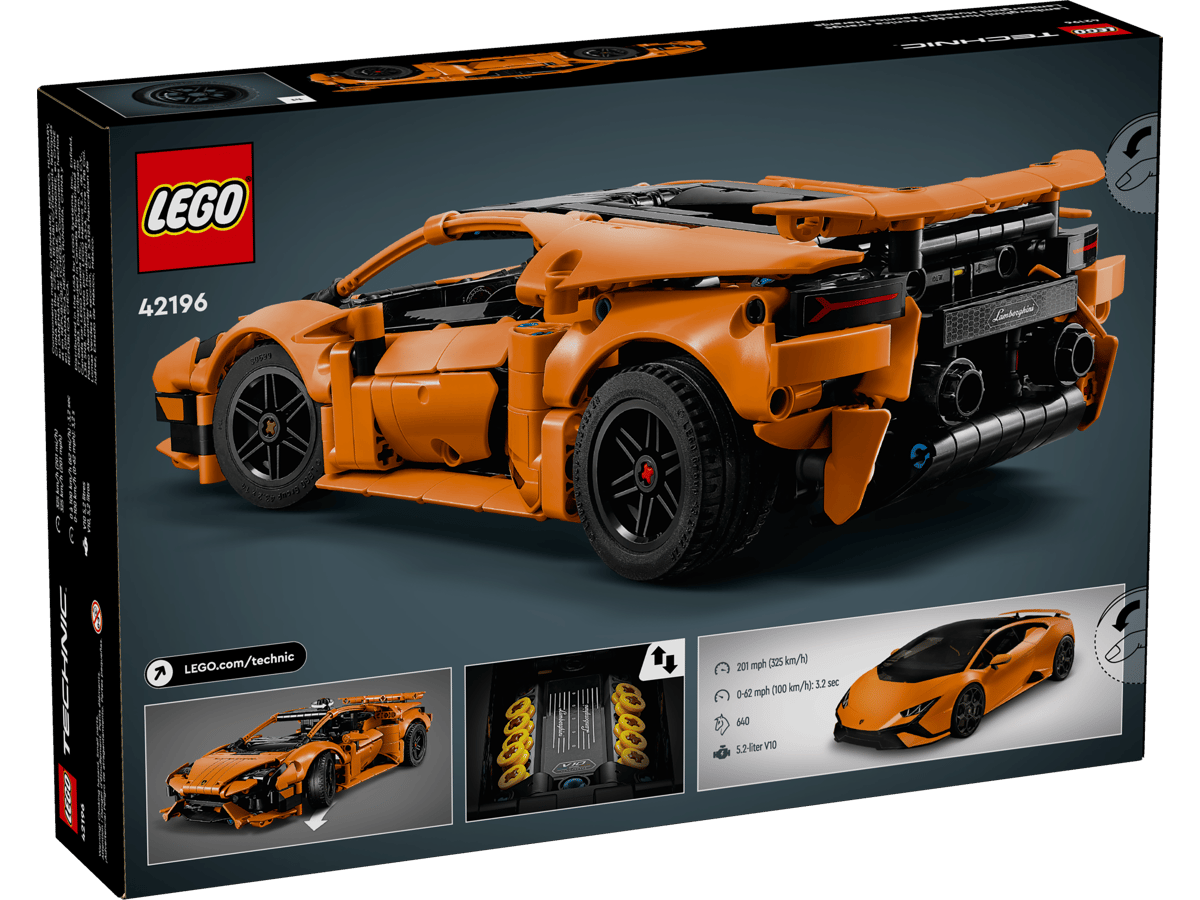 LEGO Technic Lamborghini Huracán Tecnica – oranje - 42196