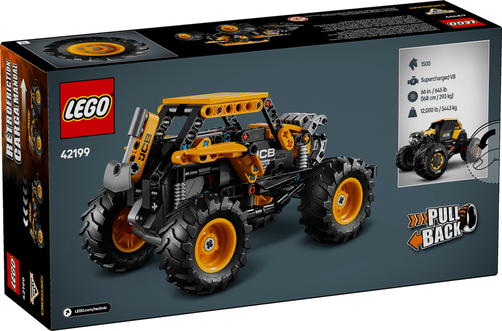 LEGO Technic Monster Jam DIGatron pull-back truck - 42199