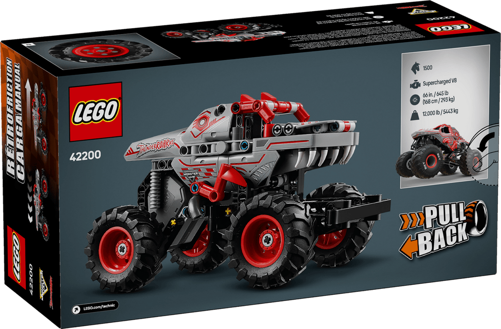 LEGO Technic Monster Jam ThunderROARus pull-back - 42200