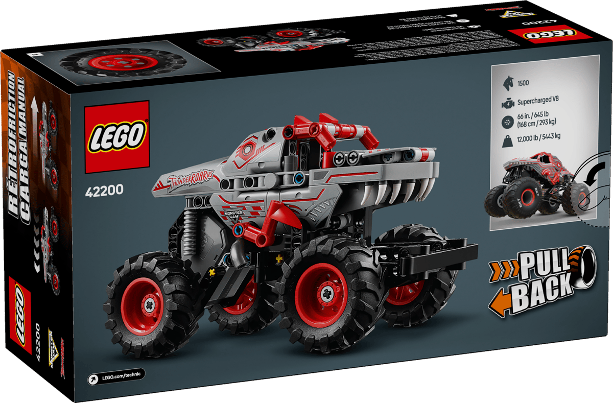 LEGO Technic Monster Jam ThunderROARus pull-back - 42200