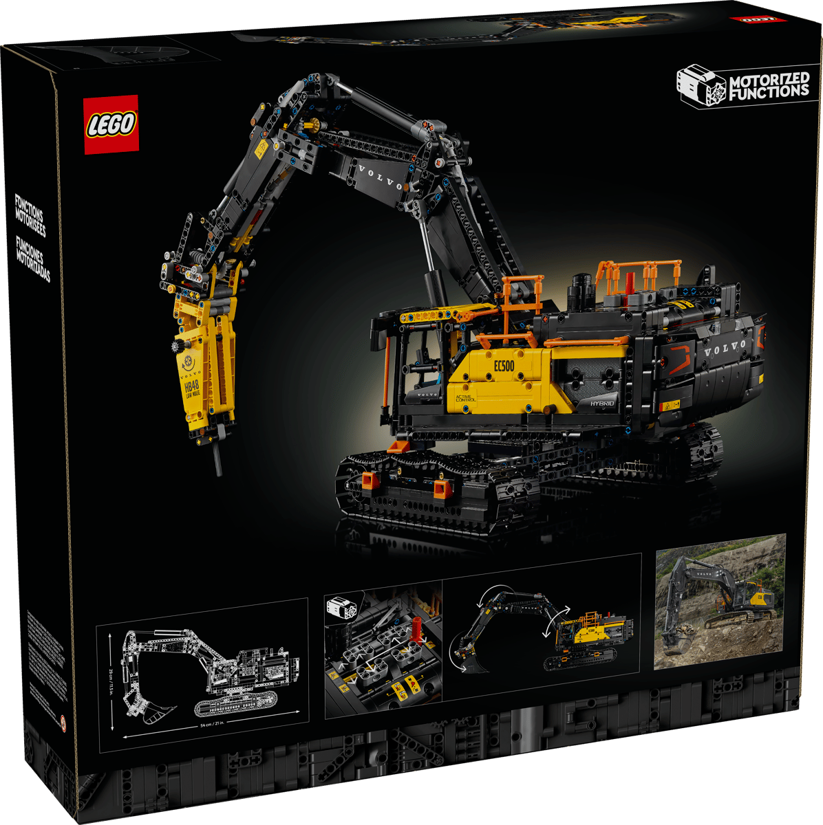LEGO Technic Volvo EC500 Hybrid graafmachine - 42215