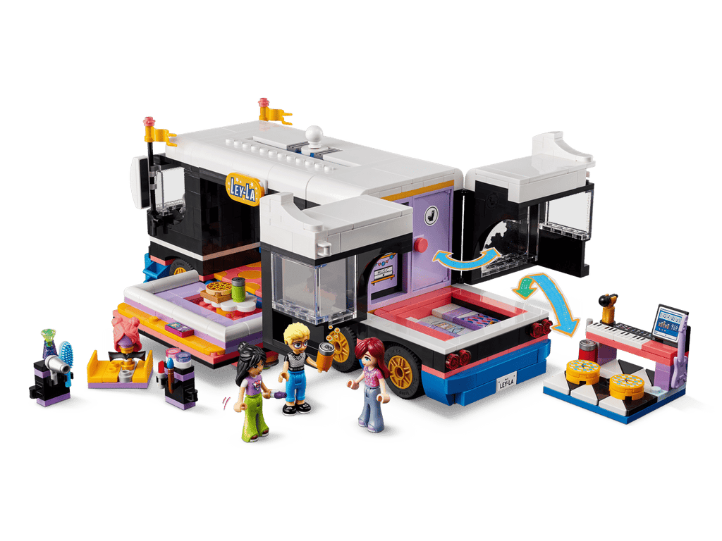 LEGO Friends Toerbus van popster - 42619