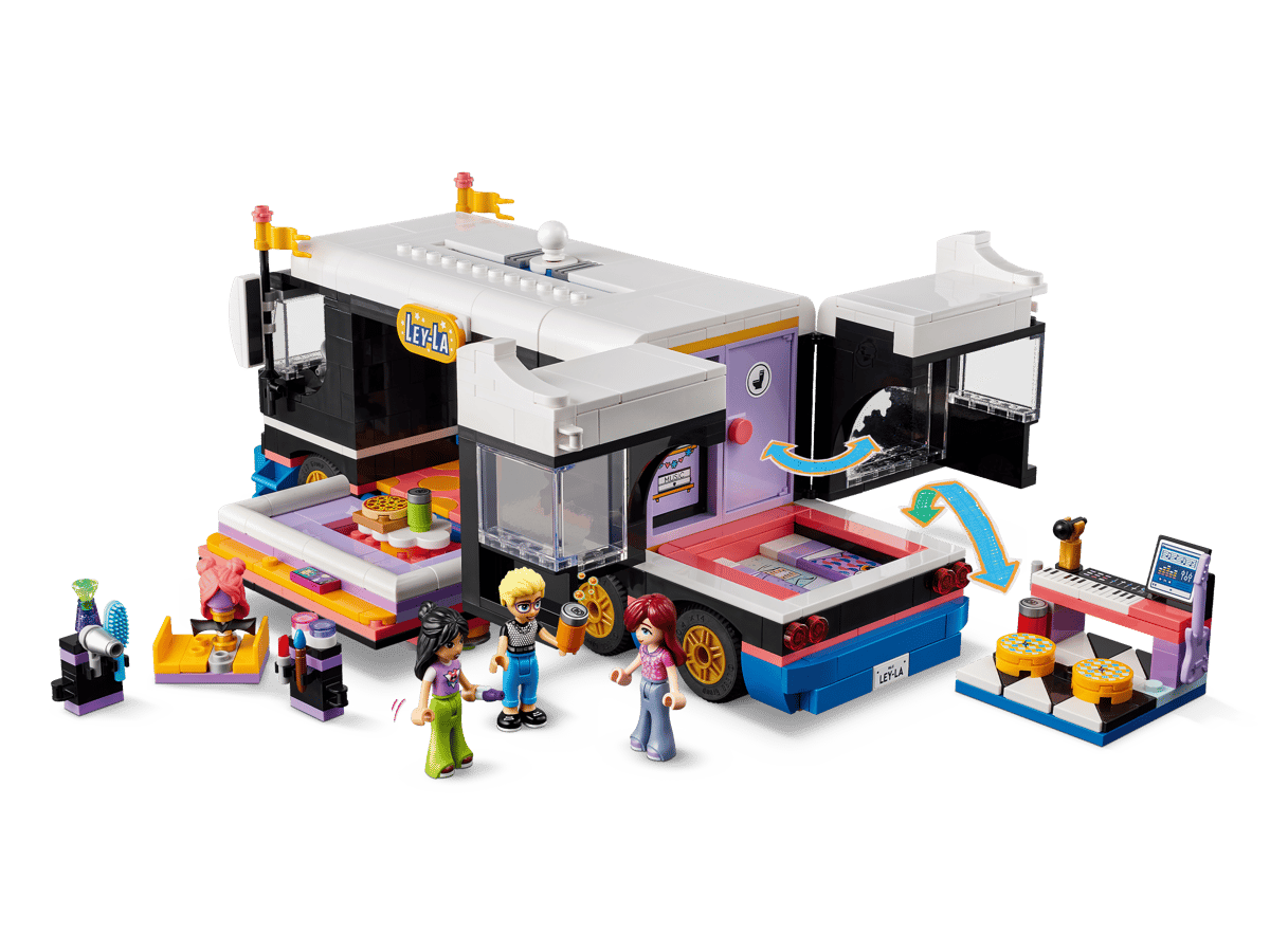 LEGO Friends Toerbus van popster - 42619