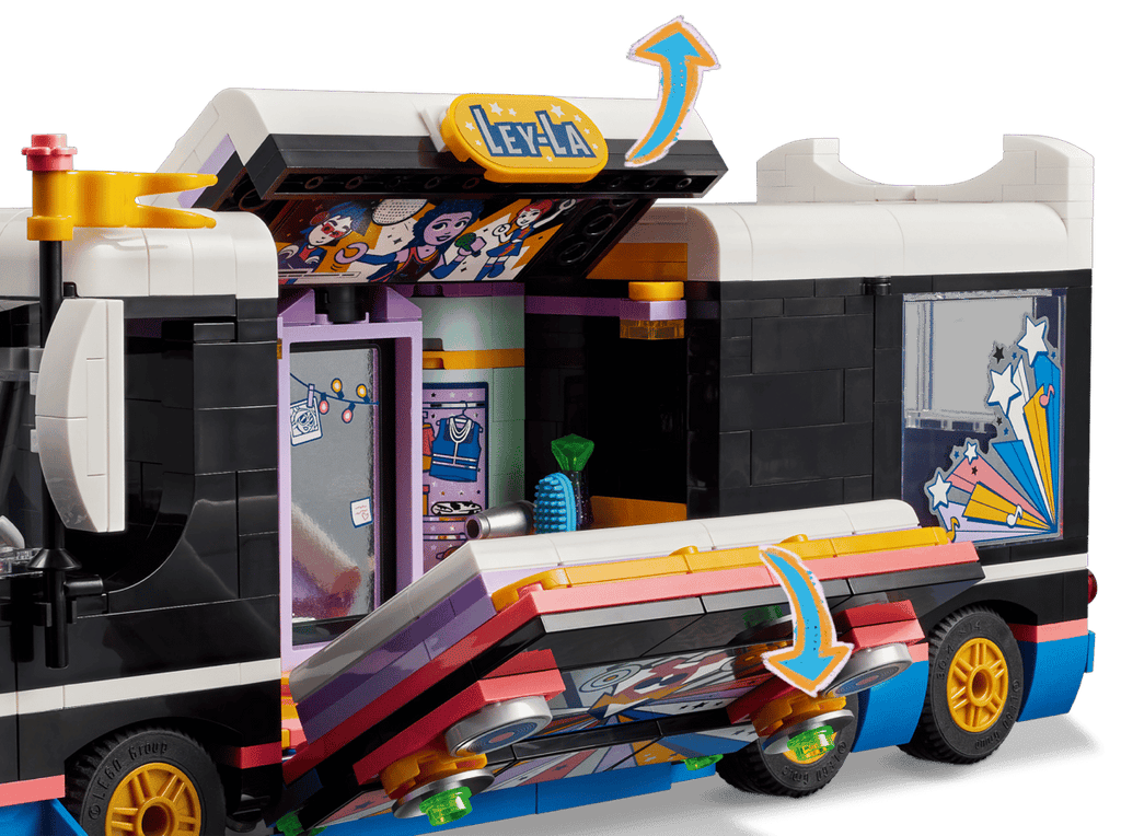 LEGO Friends Toerbus van popster - 42619