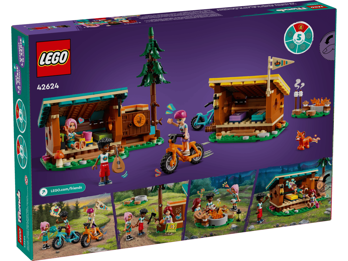 LEGO Friends Avonturenkamp knusse boshutten - 42624