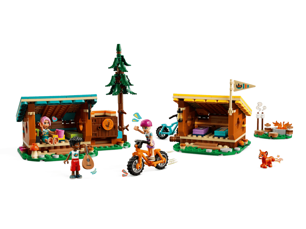 LEGO Friends Avonturenkamp knusse boshutten - 42624
