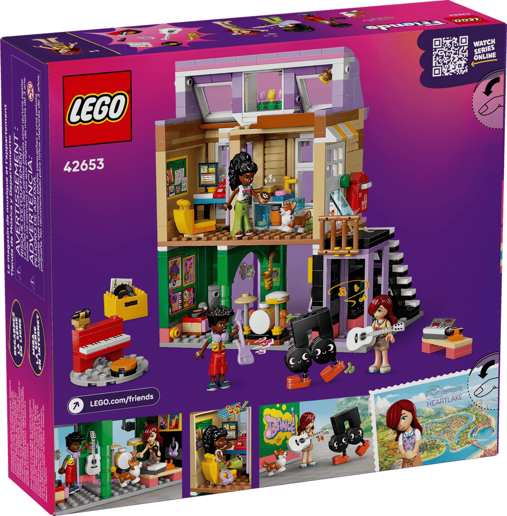 LEGO Friends Muziekwinkel en Appartement - 42653