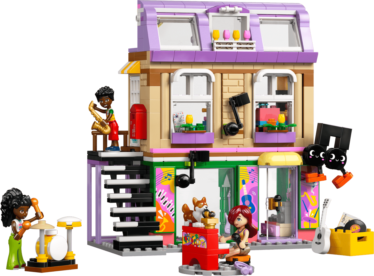 LEGO Friends Muziekwinkel en Appartement - 42653