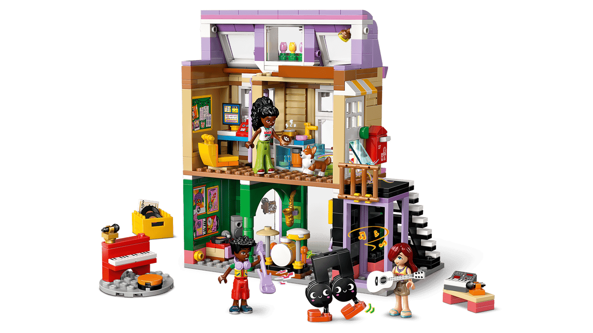 LEGO Friends Muziekwinkel en Appartement - 42653