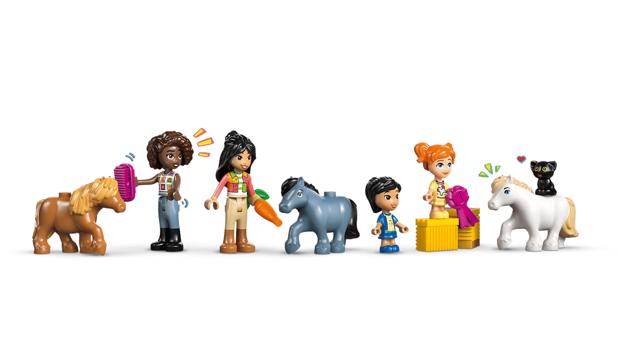 LEGO Friends Ponyboerderij en Stal - 42654
