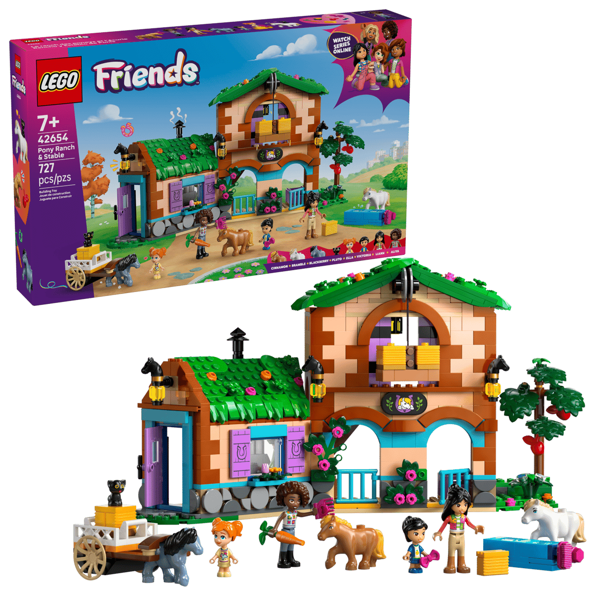 LEGO Friends Ponyboerderij en Stal - 42654