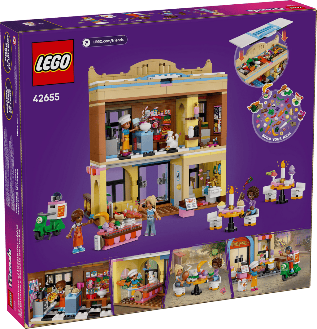LEGO Friends Restaurant en kookschool - 42655