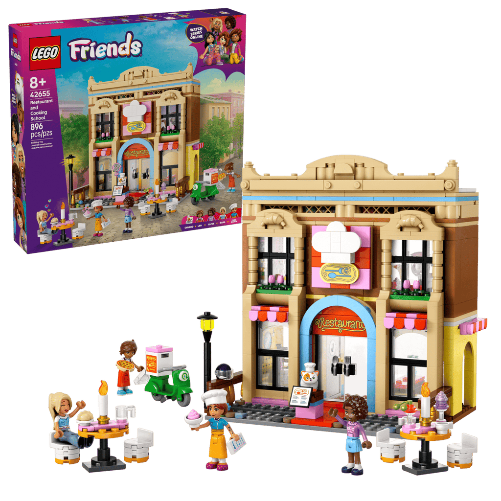 LEGO Friends Restaurant en kookschool - 42655