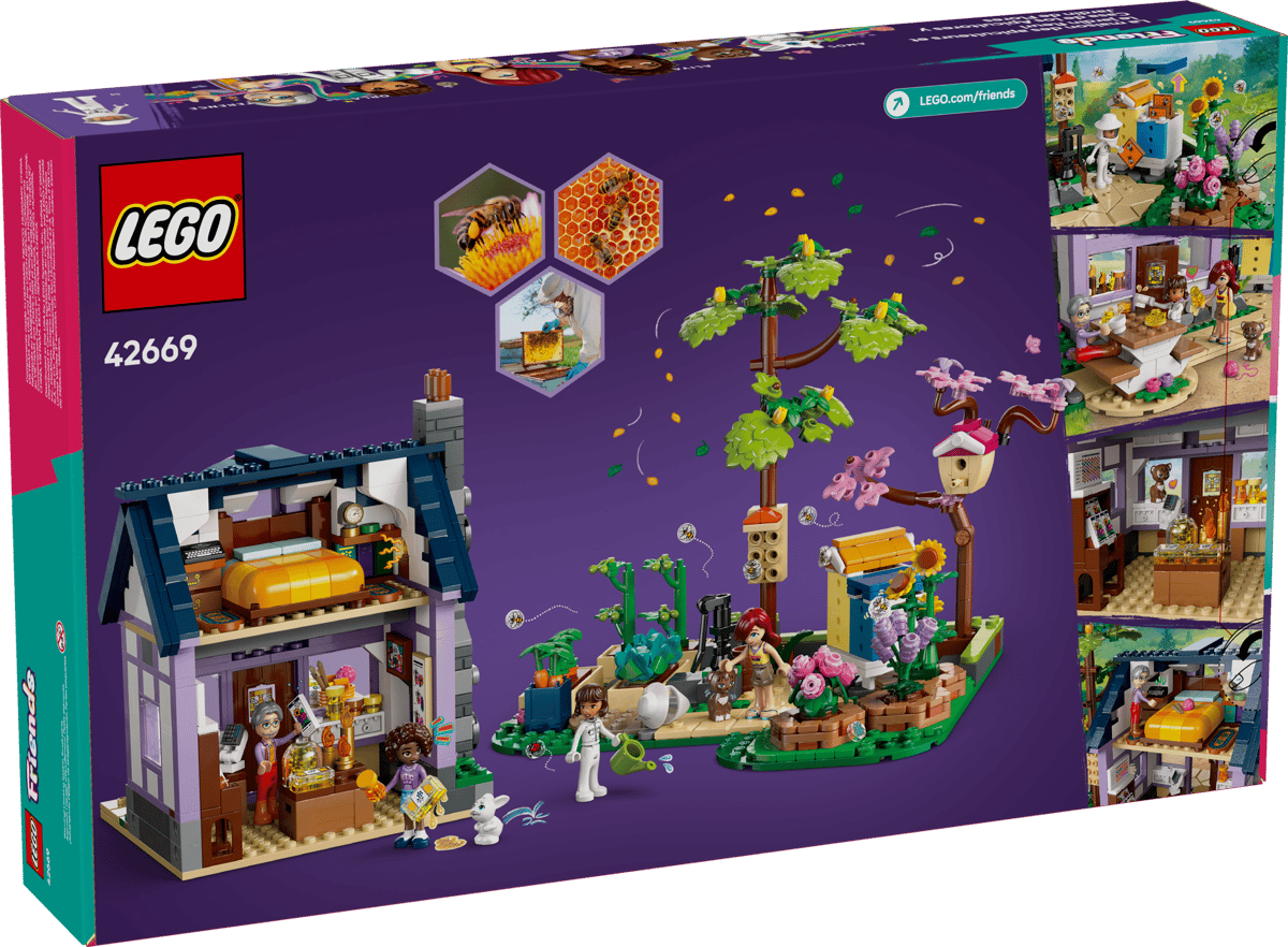 LEGO Friends Imkershuis en bloementuin - 42669