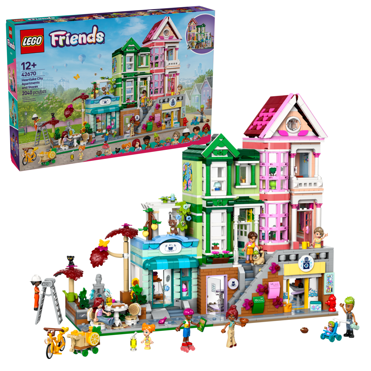 LEGO Friends Heartlake City appartementen en winkels - 42670