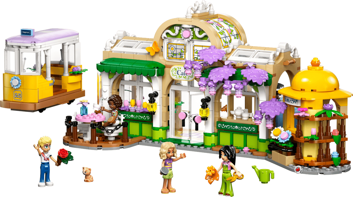 LEGO Friends Plantencafé en Bloemenwinkel - 42671