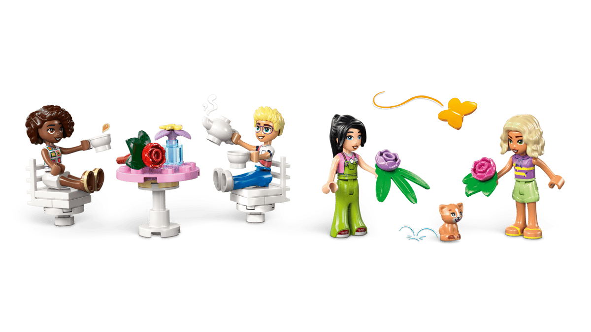 LEGO Friends Plantencafé en Bloemenwinkel - 42671