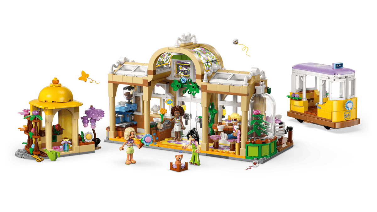 LEGO Friends Plantencafé en Bloemenwinkel - 42671